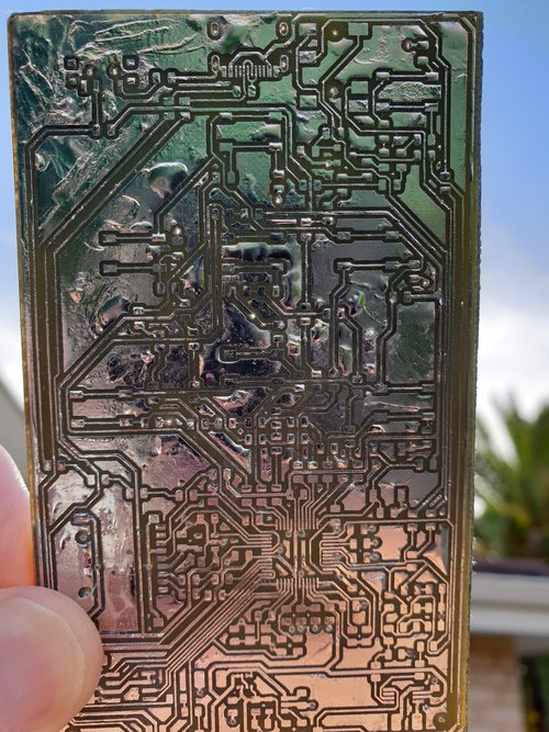 PCB tinned